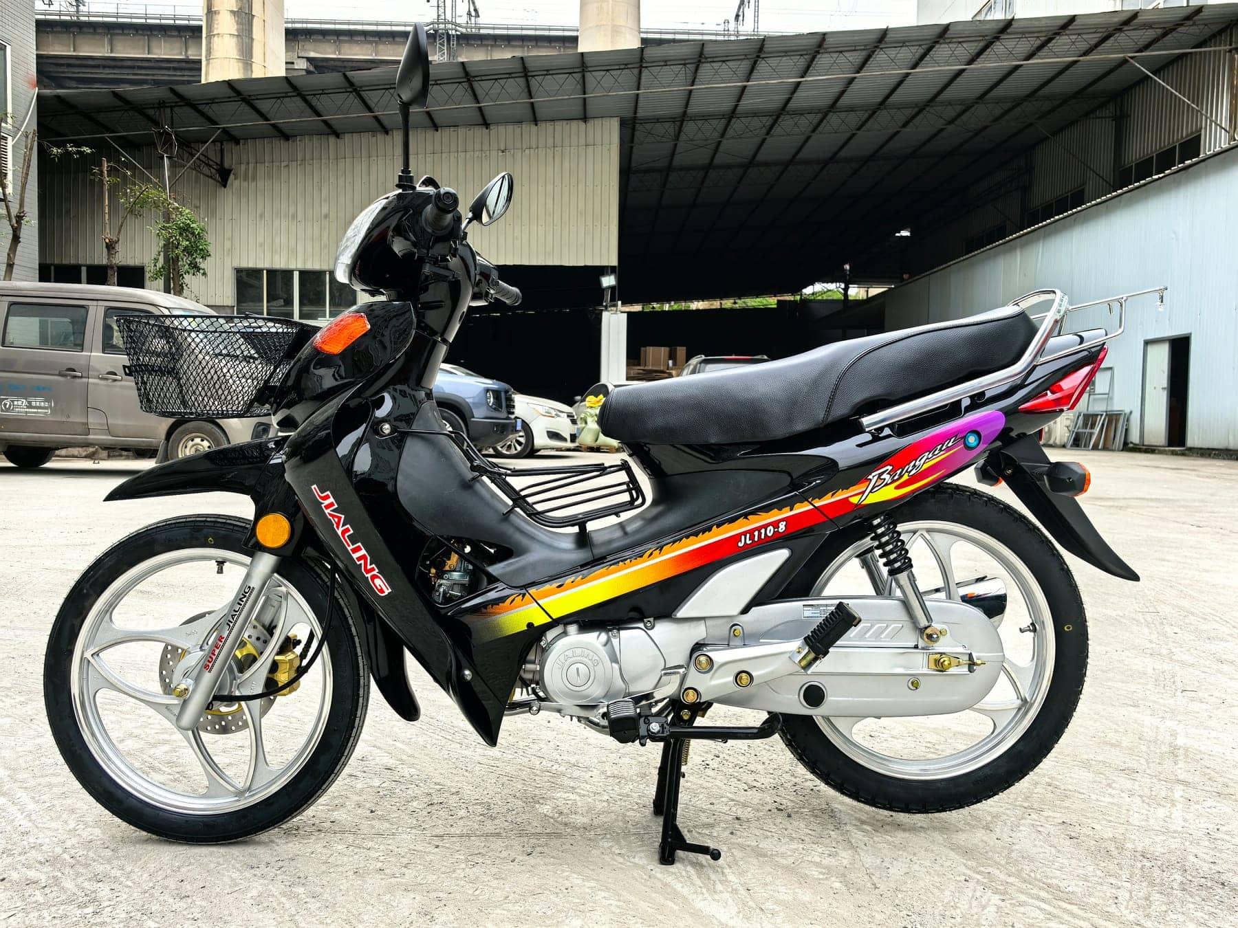 Jialing Bangau, coloris Noir, moto Jialing en Tunisie