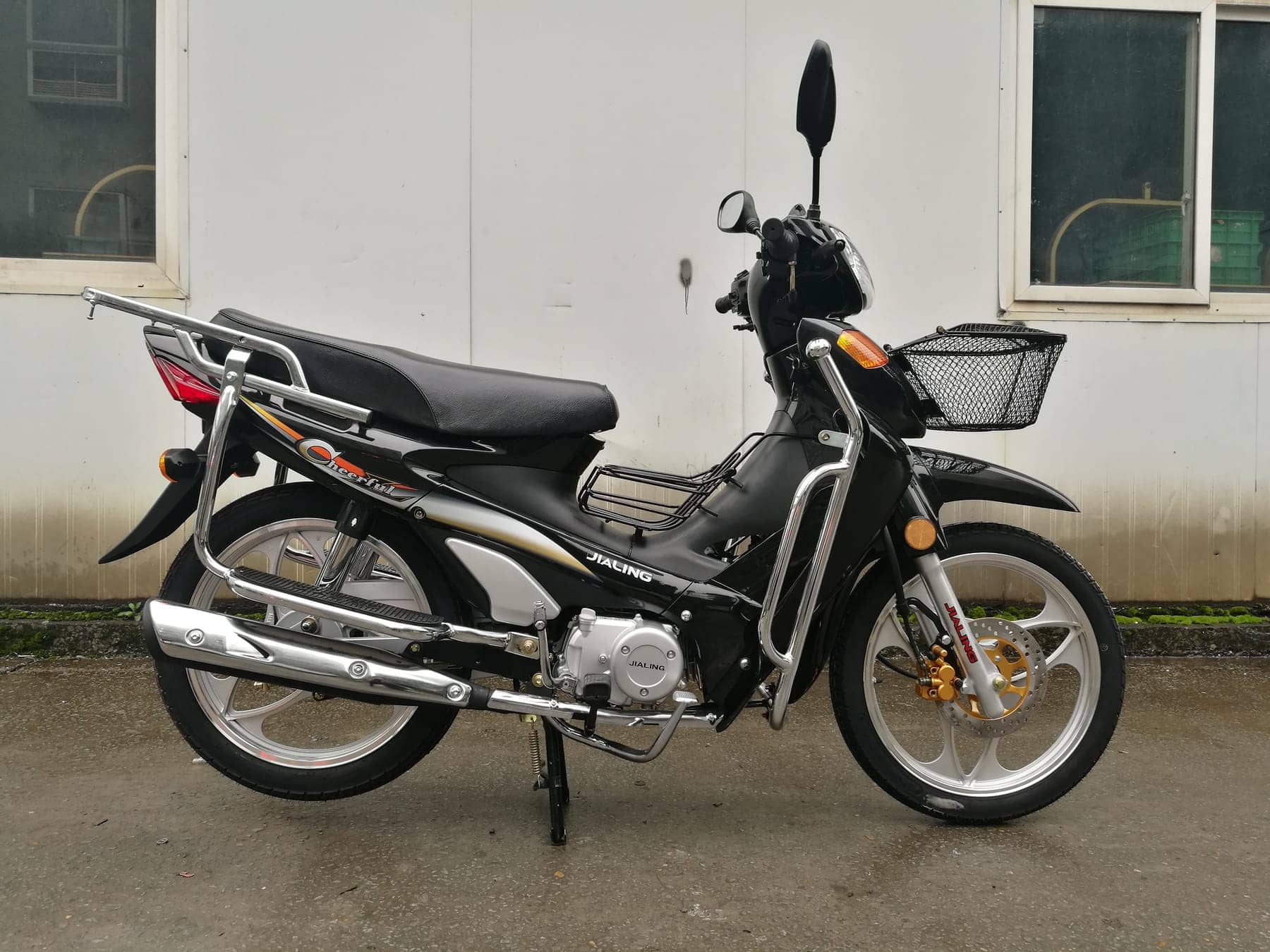 Jialing Cheerful, coloris Noir, moto Jialing en Tunisie